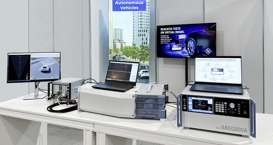 Rohde & Schwarz y IPG Automotive presentan una solución completa de test HIL (hardware-in-the-loop) para radares de automóviles 