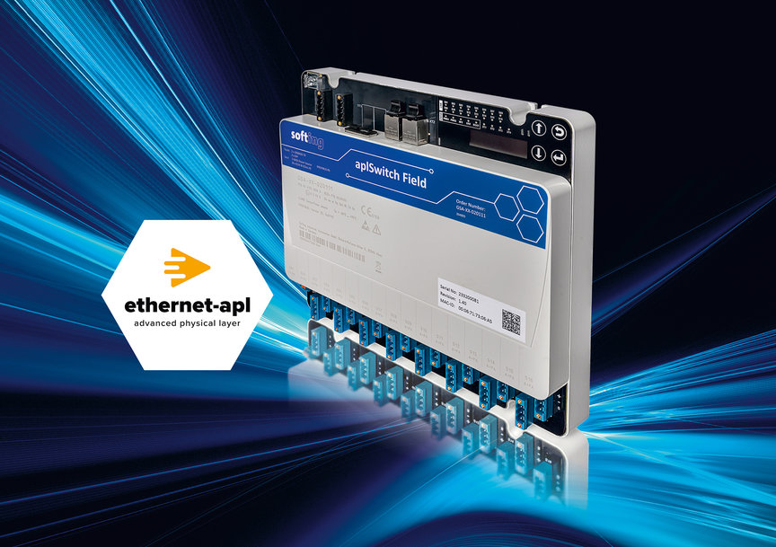 Softing Industrial presenta el conmutador de campo Ethernet-APL en ACHEMA 2024