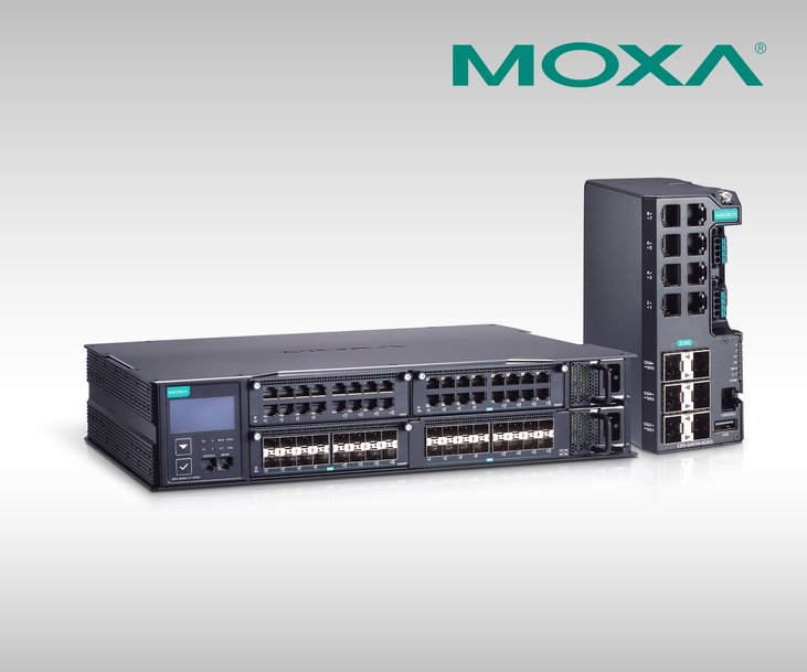 Moxa lanza conmutadores Ethernet de alto ancho de banda para aplicaciones industriales 