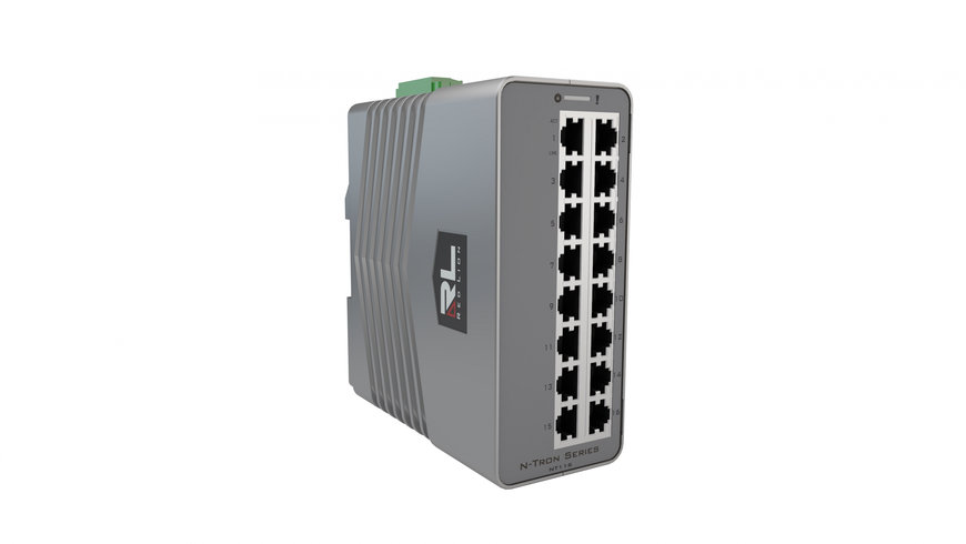 Red Lion® lanza el nuevo Switch Ethernet industrial no gestionado de 16 puertos N-Tron® NT116 para realizar operaciones críticas en entornos robustos