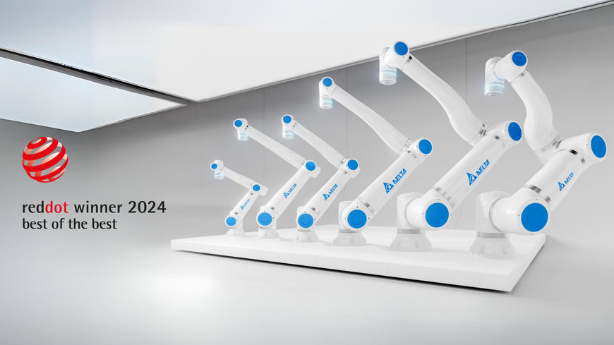 Delta presenta sus Robots Colaborativos de la Serie D-Bot reconocidos con el premio Red Dot: Best of the Best 2024 