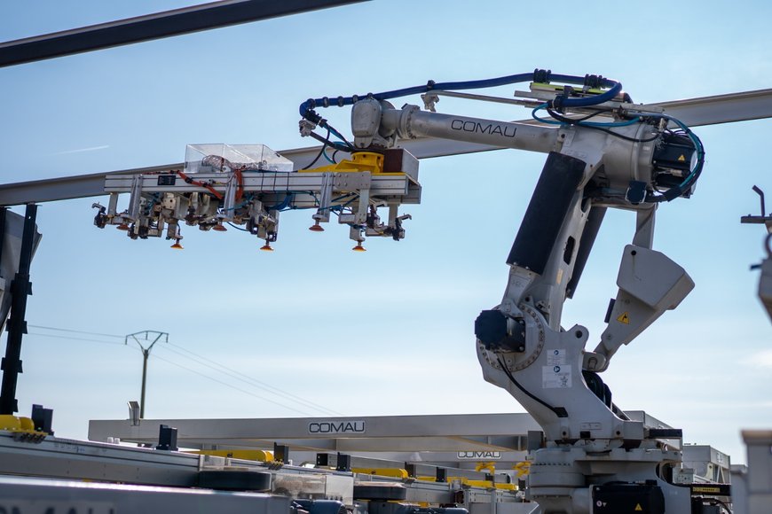 EDP prueba la construcción de su primer parque solar con tecnología de automatización